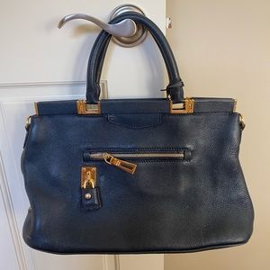 Vintage blue Prada handbag